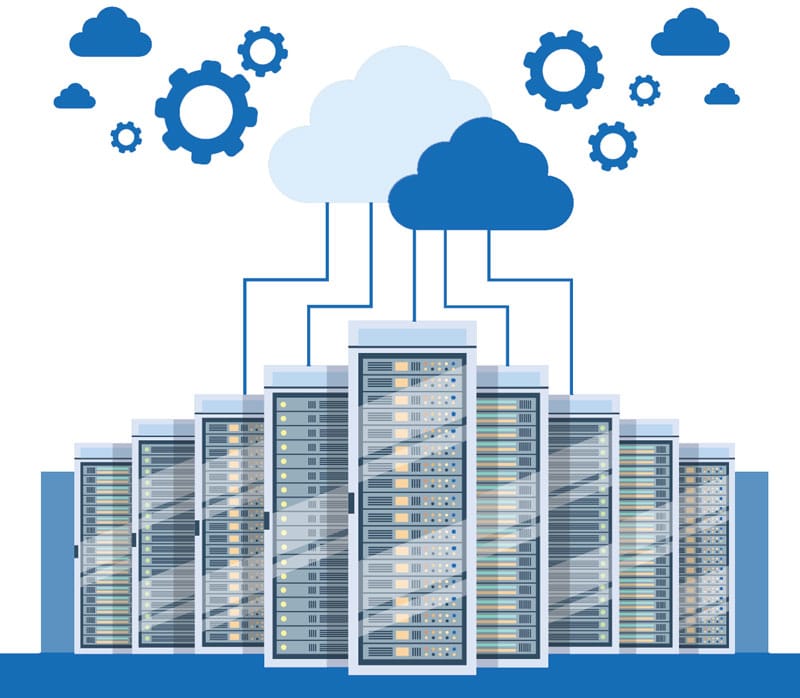 business cloud services servers